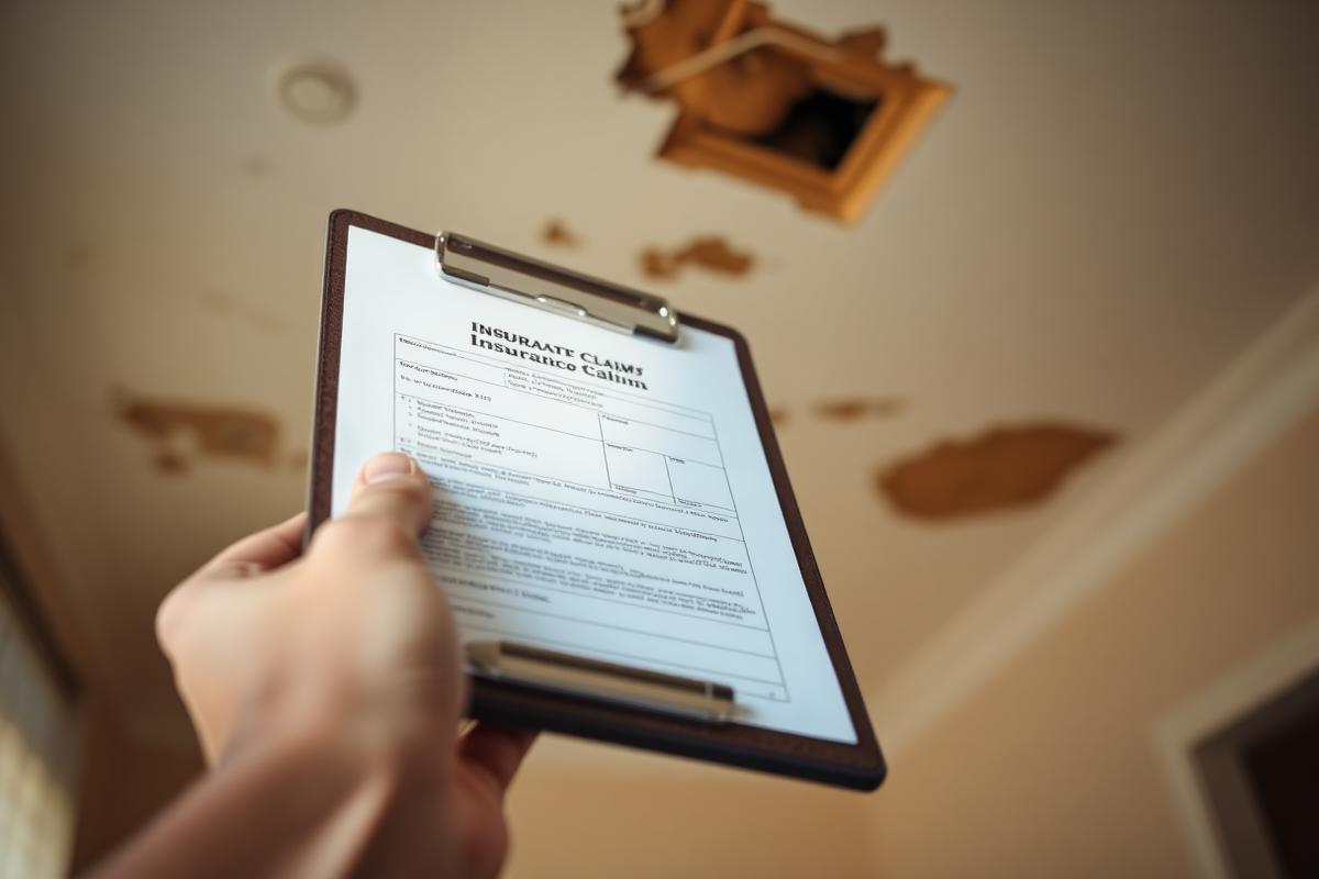 Insurance claim form